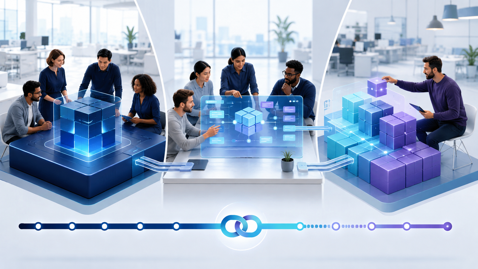 Permanent, contract, and blended workforce